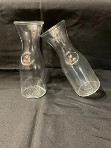 Anchor Hocking Carafe Clear Glasses Half Liter 2 pc - Picture 1 of 4