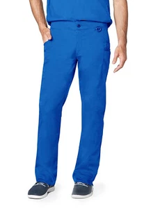 Adar Responsive Scrubs for Men - Easy Fit Tech Scrub Pants - Black - 2X - R6106 - Picture 1 of 4
