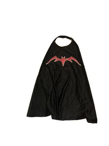 Batgirl Cape Kids Black Pink - Picture 1 of 4