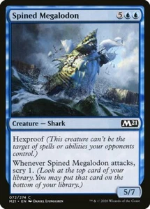 4 Spined Megalodon 4x x4 - NM - Core Set 2021 - SPARROW MAGIC mtg - Picture 1 of 1