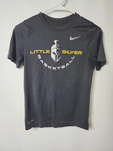 Nike MAGLIETTA MANICA CORTA Nera GIOVENTÙ TAGLIA L BASKET (T30) - Foto 1 di 4