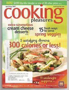 The Cooking Club of America ~ April/May 2007 ~ Cooking Pleasures ~ 300 Calories - Picture 1 of 1