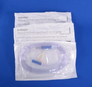 3x Servox Tracheal Absaug-Schlauch, 2m Verbindungsschlauch, Fingertip STERIL  - Bild 1 von 8