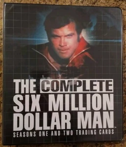 Six Million Dollar Man Seasons 1 & 2 Card Set YABIGMIKES BUNDLE~ Binder +Autos++ - Bild 1 von 24