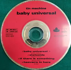 Tin Machine - Baby Universal Cd Single London Victory 1991 Disc Only No Case - Picture 1 of 3