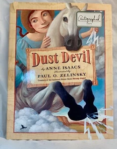 Dust Devil by Anne Isaacs, Paul Zelinsky Signed (Artist) HC, Dj, 1st ed. 2010 - Picture 1 of 6