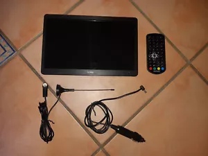 Denver 1032 tragbarer 10,1 Zoll LED TV Fernseher DVB-T2 USB Mediaplayer, 12/220 - Bild 1 von 2