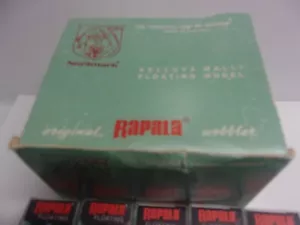 5-Vintage Rapala Kelluva Floating 11S,11B, W/Insert&Dealer Box In Boxes # 766 - Picture 1 of 6