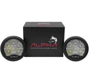 Luci ausiliarie/fendinebbia Maddog Alpha 6 LED 9600 lumen adatte per moto universale - Foto 1 di 4