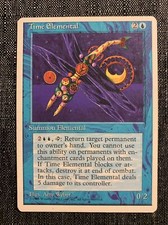 Time Elemental - 4th Edition - LP - MTG Magic The Gathering