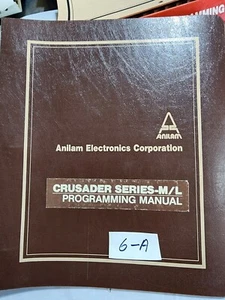 Anilam Crusader Series M/L Programming Manual - Picture 1 of 4