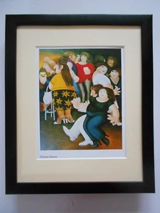 Beryl Cook print 'Union Street' Plymouth FRAMED - Picture 1 of 2