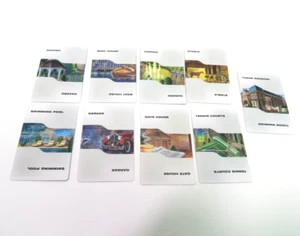 2003 Clue FX Game Replacement Set of 9 Location Cards - Picture 1 of 3
