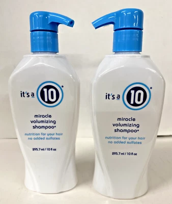 2 Pack,     It's a 10 Miracle Volumizing Shampoo 10oz - NEW - Image 1 of 2