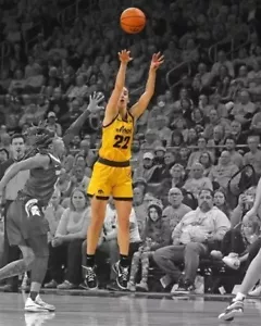 Caitlin Clark Iowa Hawkeyes 8x10 Fotodruck - Bild 1 von 1