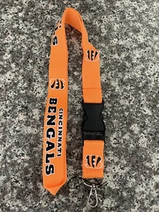 Portachiavi cordino calcio Cincinnati Bengals nuovo, spedizione veloce - Foto 1 di 1