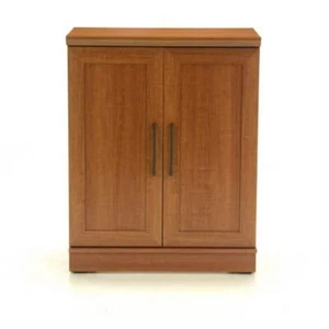 SAUDER Storage Cabinet 37.48" x 29.606" x 17.047" Composite Sienna Oak w/ Door - Picture 1 of 9