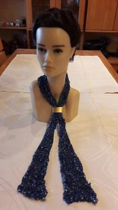 Volantschal, Rüschenschal, Fransenschal, Strickschal, Handarbeit neu - Bild 1 von 3