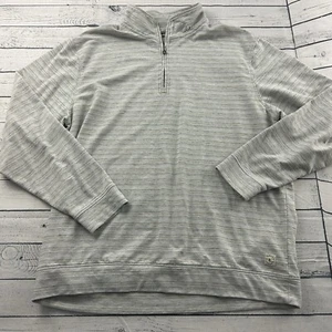 Linksoul Striped 1/4 Zip Golf Jacket Men's XXL Gray - Picture 1 of 5