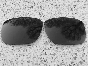 GEÄTZTE POLARISIERTE ONYX SCHWARZE ERSATZGLÄSER FÜR OAKLEY HOLBROOK - Bild 1 von 3