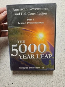 The 5000 Year Leap, 6 CD Set AMERICAN GOVERNMENT AND US CONSTITUTION EDITION. - Picture 1 of 6
