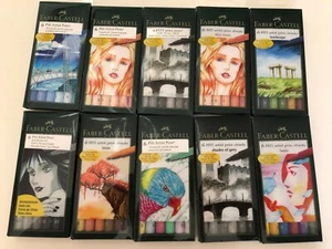 Faber Castell Artist Pens Brush Tip Multiple Styles, YOU PICK! NEW - Picture 1 of 29