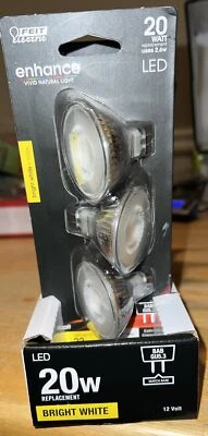 Feit Electric BPBAB/930CA/3 12V 2.6W 3000K 200 Lumens Dimmable LED Light Bulb - Image 1 of 4