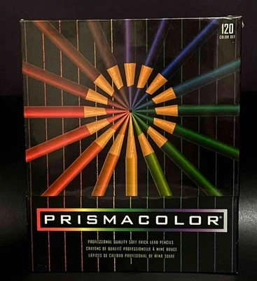 Juego 120 Lápices de Colores Prismacolor Vintage 1999 Calidad Profesional Nuevo Precintado Foto 1 de 4