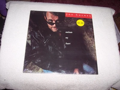 LP--JOE COCKER--UNCHAIN MY HEART   **NM VINYL**  SHRINKWRAP - Image 1 of 4