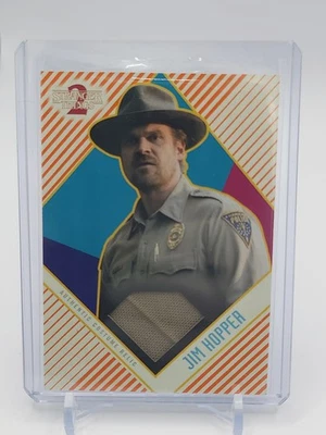 2019 Topps Stranger Things 2 #CR-HH Jim Hopper Costume Relic Card David Harbour - Image 1 of 3