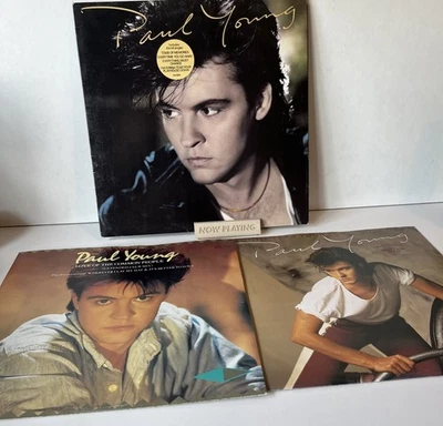 Paul Young The Secret Of Association Plus Two 12” Singles Vgc - Image 1 of 4