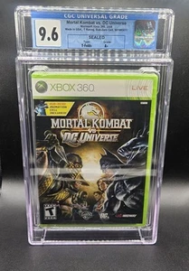 Mortal Kombat Vs. DC Universe rare variant 9.6 A+ cgc wata vga  pop1 Xbox 360 - Picture 1 of 4