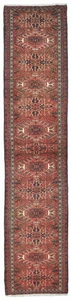 Handgefertigt Vintage Tribal Orientalisch Läufer Teppich Küche Flur Dekor Carpet 3X13 ft - Bild 1 von 10