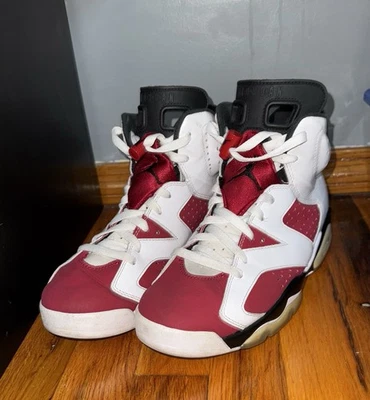 Air Jordan 6 Carmine 2021 talla 8,5 M (usado ver fotos) Foto 1 de 4