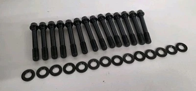 Juego de pernos de cabeza con lavadoras Toyota Supra Mk3 86,5-92 7MGE 7MGTE ARP Foto 1 de 4