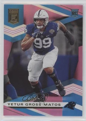 2020 Panini Donruss Elite Rookies Pink Yetur Gross-Matos #144 Rookie RC - Image 1 of 2