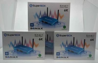Superbox S6 MAX Box with Voice Remote! Plus Free Gift Extra Remote! Super Box - Image 1 of 3