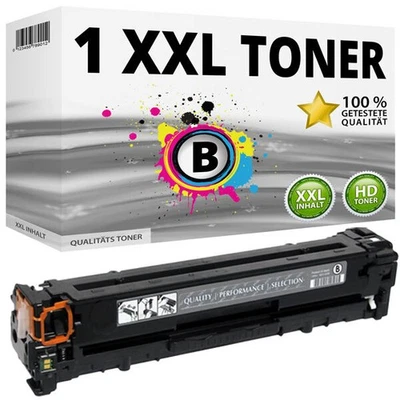 1x XXL TONER für HP COLOR LASERJET CP1510 CP1514N CP1515N CP1516N CP1518NI black - Bild 1 von 4