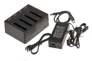 DOCK DOCKING STATION SATA POUR 4 HDD- AVEC CLONAGE USB3 5G ALIMENTATION 6.5A - Picture 1 of 5
