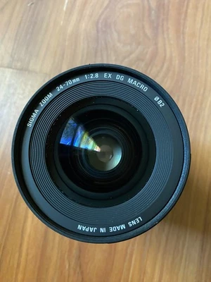Nikon F -mount Sigma 24-70mm f/2.8 EX DG HSM Zoom Lens - Image 1 of 4