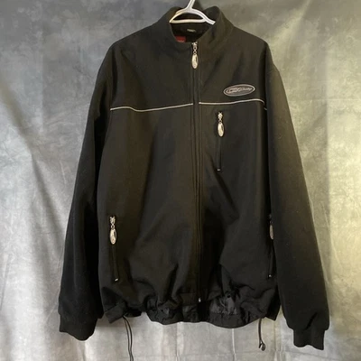 Nitro Racing Technical Advantage Black Motorcycle Jacket Black Mens XXL Full Zip - Image 1 of 4