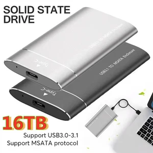 Upgrade and Expansion of Mobile SSD 4T 8T 16TB Portable Solid State Hard Disk - Picture 1 of 9