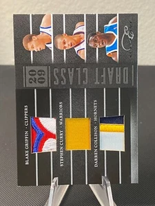 2010-11 Elite Black Box Stephen Curry, Griffin, Collison Draft Class /149 GU - Picture 1 of 2