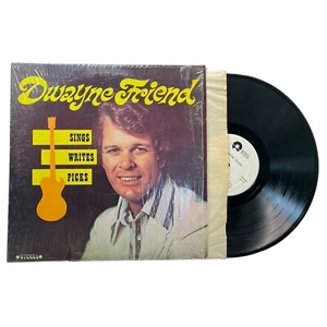 Dwayne Friend Sings Writes Picks Vinyl LP Country Gospel Alton MO - Imagen 1 de 6