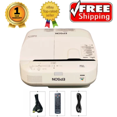 Epson BrightLink 575Wi 3LCD Projector Ultra Short Throw 2700 ANSI w/Accessories - Image 1 of 4