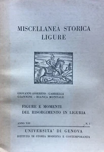 Miscellanea storica ligure. VIII 1976 N. 1 1970 - Imagen 1 de 1