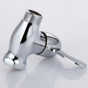 Faucet Shut Off Ball Valve with Handle Lever 1/2" Water Pressure Control - Picture 1 of 12
