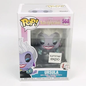 Funko Pop Disney Little Mermaid Ursula 568 Metallic D23 Summer Expo Near Mint - Picture 1 of 7