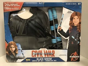 Marvel Capitán América Guerra Civil Viuda Negra Juego de Vestir Vengadores Se adapta a las tallas 4- - Imagen 1 de 7