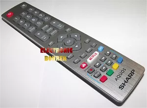 Télécommande originale Sharp Aquos TV DH1710 DH1829 LC-40UI7352E LC40FG5242E NEUVE - Photo 1 sur 3